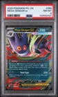 2025 POKEMON PFL EN-PHANTASMAL FLAMES #056 MEGA GENGAR EX PSA 8