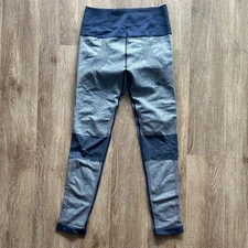 Electric Yoga Seamless Leggings Blue Size M/L High Rise Activewear Pants