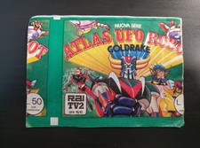 BUSTINA FIGURINE ATLAS UFO ROBOT GOLDRAKE 1978 ED. EDIERRE FULL SIGILLATA