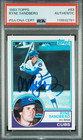1983 Topps #83 Ryne Sandberg Signed Rookie Card Autograph RC Auto PSA Cubs