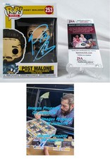 Post Malone Signed Funko 253 Hollywood’s Bleeding Armour EXACT Proof JSA