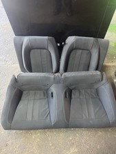 2018-2023 Ford Mustang Gt Coupe Black Cloth Rear Seat-oem