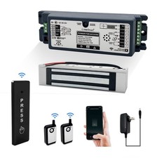 24GHz WiFi Access Control 400lb Holding Force Electic Magnetic Door Lock