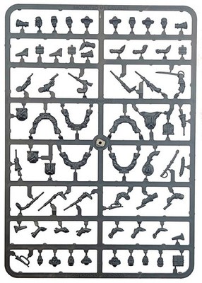MOUNTED US CAVALRY SPRUES - GREAT ESCAPE GAMES - DEAD MANS HAND