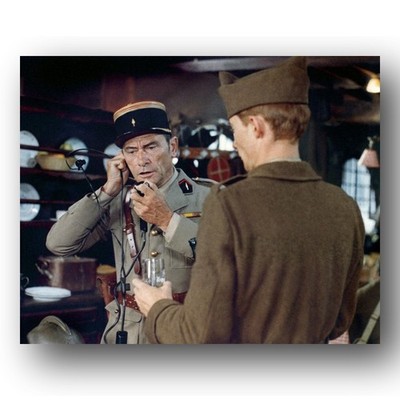 Robert Lamoureux Photo 8x10 Colonel Blanchet Mais O�� Est Donc Pass��e La 7e Cie