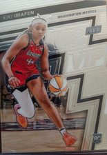 Kiki Iriafen 2025 Panini National VIP Gold Pack Rookie #RC4 Washington Mystics