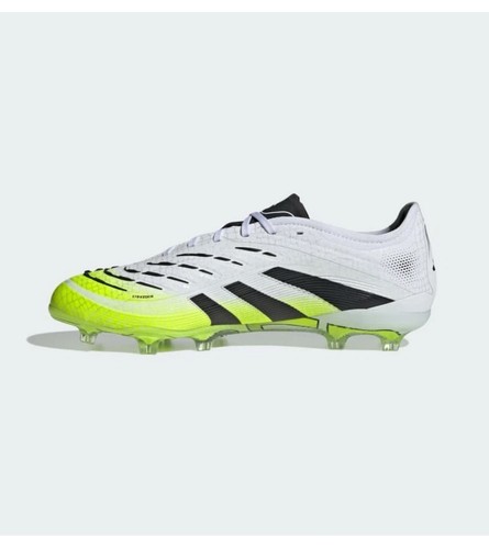 Adidas Predator Pro FG Fußballschuhe Herren Größe 9,5 Cloud White Black Lucid Lemon - Bild 3 von 17