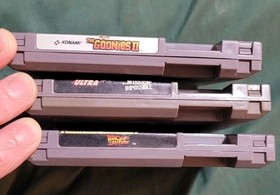 Back To The Future - The Goonies 2 - Mission Impossible - NES - Tested - Works