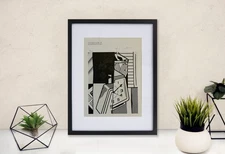 Roy Lichtenstein Hand-Signed Original Print With COA and +$3,500 USD Appraisal