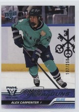 2024 Upper Deck PWHL 1st Edition Young Guns Deluxe /250 Alex Carpenter #54 l5j