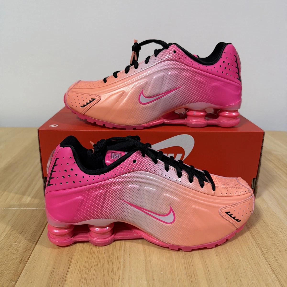 Nike Shox Pink Sneakers for Women for sale | eBay