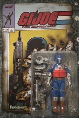 Gi Joe COBRA BAT Time Bomb Comic Super7 O'Ring ReAction SDCC 2025 RARE