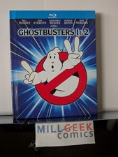 Ghostbusters 1 2, 2 Movie Set Blu-Ray Like New -JD