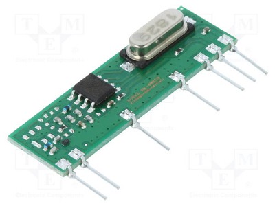 433,92MHz AM,ASK -112dBm 4,3mA FM-Empfänger Modul: RF 5VDC
