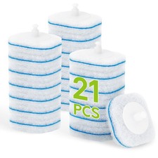 Toilet Bowl Cleaner Wand Refills Compatible with CLOROX, 21PCS Disposable Toi...