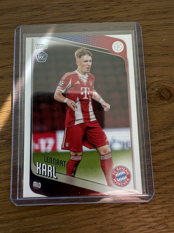 Lennart Karl 2025-26 Topps Uefa Club Competitions -  #187 (RC)