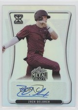 2020 Leaf Metal Draft Zach DeLoach #BA-ZDL Auto 0tw4