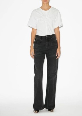 Isabel Marant Belvira  Charcoal Womans Jeans Charcoal Size 10