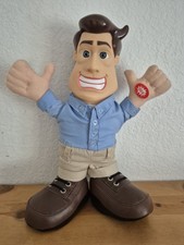 Mr. Wonderful Talking Doll Plush Toy 2003 Full Size 13" Tested 16 Phrases Funny