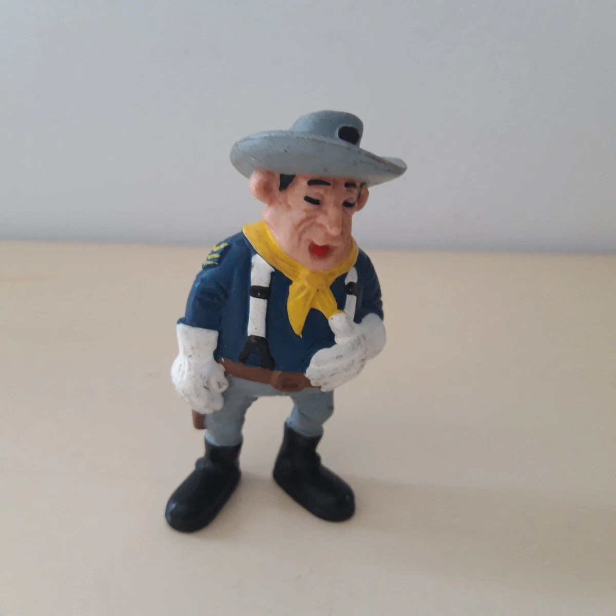 Figurine Vintage PVC SCHLEICH W.GERMANY 1984 Morris Dargaud LUCKY LUKE Dalton