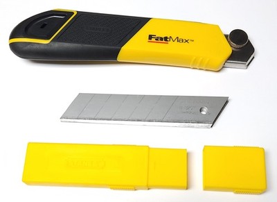 STANLEY 10-486 FATMAX SNAP OFF Utility Razor Knife 8.5'' TPE HANDLE 25mm BLADE