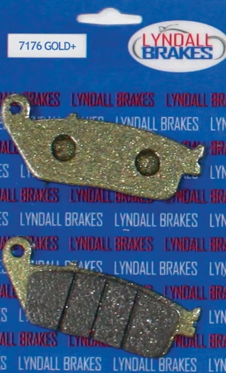Lyndall Racing Brakes 7176-GOLDPLUS Gold-Plus Brake Pads Rear 7176-GPLUS - Image 2 of 4