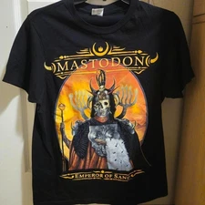 Mastodon Emperor of Sand 2017 tour short sleeve classic black shirt KV32806