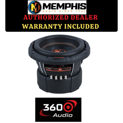 Memphis Audio MJP844 MOJO Pro 750W RMS 8'' Subwoofer DVC 4-Ohm 1500W Peak