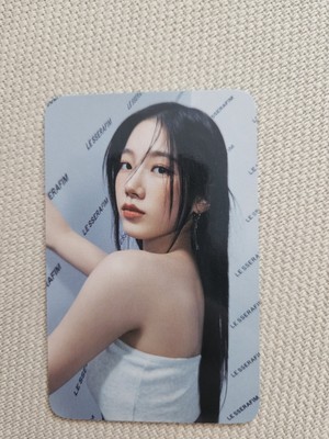 LE SSERAFIM Unforgiven Ktown4u Pre-order POB Kazuha Official Photocard