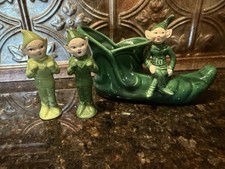 Pixie On A Shoe Vintage Planter Ceramic With ...
