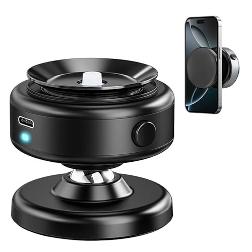 360-Degree Adjustable Magnetic Phone Mount for Hands-Free Car Use