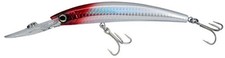 Yo-Zuri CRYSTAL 3D MINNOW DEEP DIVER F 150MM 6", Red Head