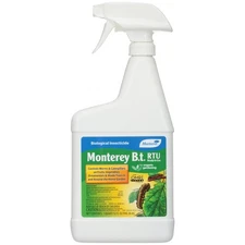 Monterey B.t. RTU Insect Killer, Organic Gardening, 32oz Spray