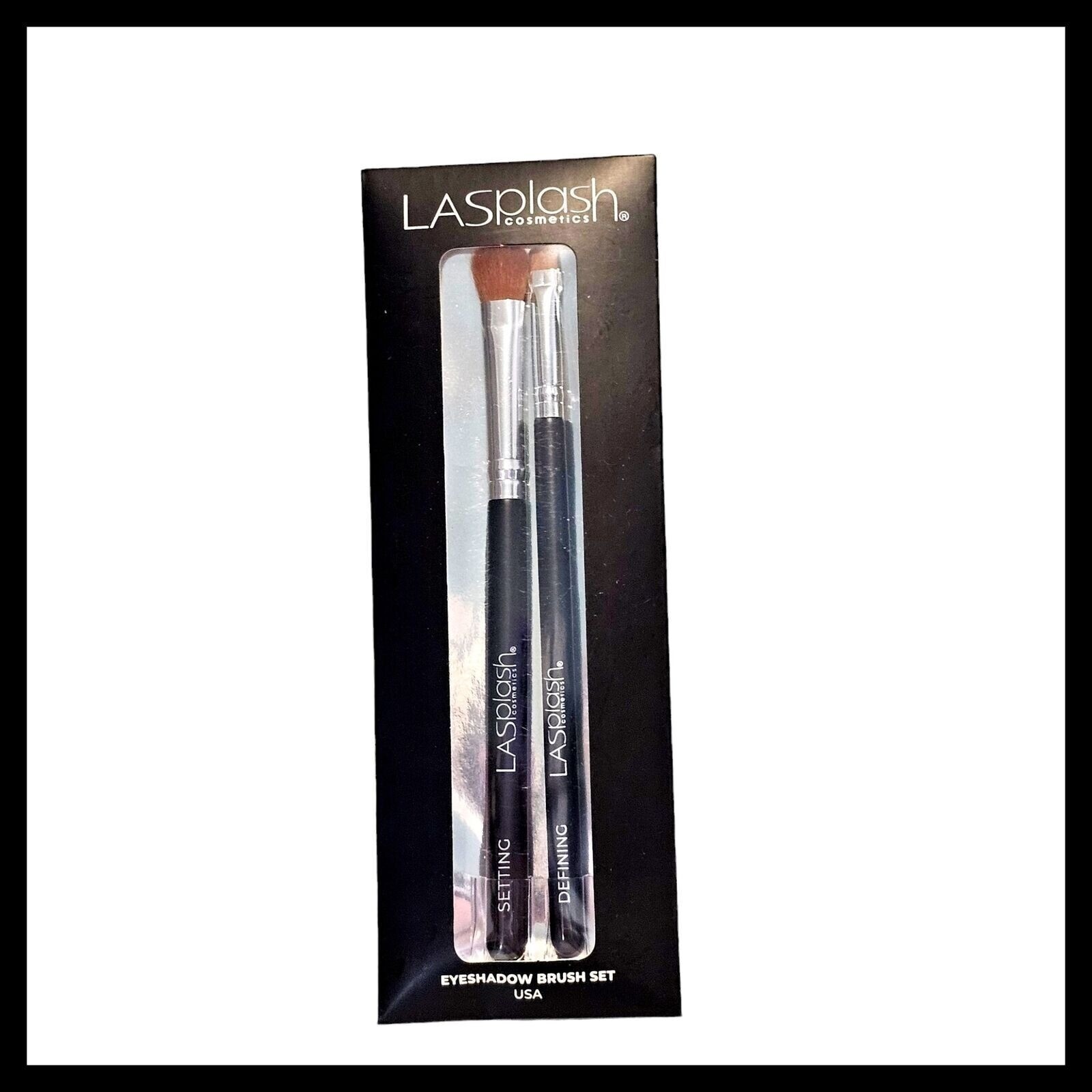 Набор кистей для нанесения теней для век Lasplash Cosmetics состоящий из 2 предметов 2090₽