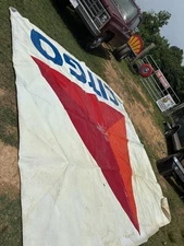 Large Vinyl Banner Citgo Pole Gas Station Sign Poster Bill Board 12ft X 12ft