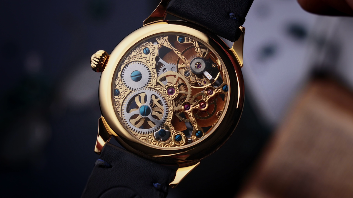 Masonic Skeleton Watch - Freemason Mechanical Watch for Men