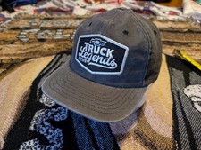 Chevy Truck Legends Strapback Hat Gray Est 1918 Cap Made In USA EUC