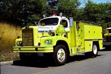 SOMERVILLE, MA Fire Apparatus SLIDE: E-7W 1973 REO / WORCESTER