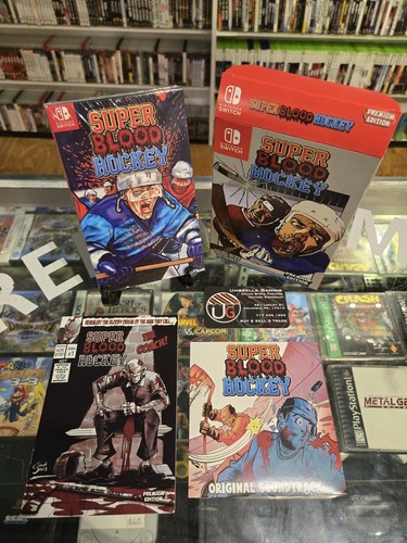 Super Blood Hockey Nintendo Switch, NSW 2021 - Brand New SEALED PLUS EXTRAS - Picture 3 of 3