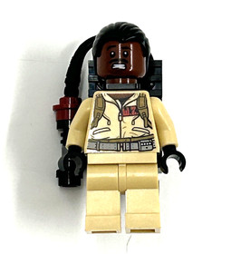 LEGO Ghostbusters Dr. Winston Zeddemore Minifigure gb004 w/Proton Pack Set 21108