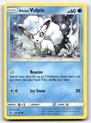 Alolan Vulpix Guardians Rising 21/145