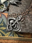 Handmade Hocus Pocus Spell Book Prop – Movie Replica, Aged Pages, Magnetic Claw — photo 8