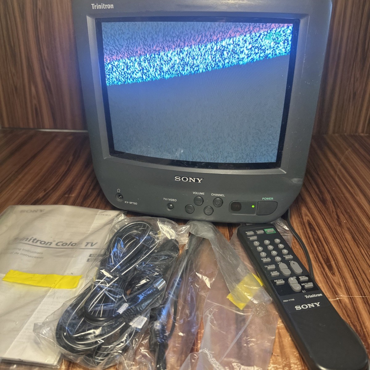 Vintage Sony KV-9PT60 Trinitron Color TV 100% Complete | eBay