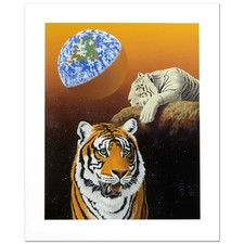 William Schimmel Our Home Too III (Tigers) Ltd. Ed. Serigraph #'d Hand Signed
