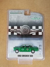 GREENLIGHT,CHECKER MOTORS MARATHON A11 1963 taxi green version sold in bliste...