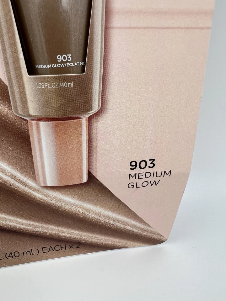 *2 PACK* L'Oreal True Match LUMI GLOTION MEDIUM Glow Enhancer 903 - NEW & SEALED - Image 3 of 4