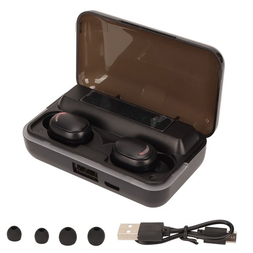 Słuchawki douszne Bt Głęboki bas Hifi-Stereo IPX7 Wodoodporne Wbudowany mikrokogenerator - Zdjęcie 6 z 22