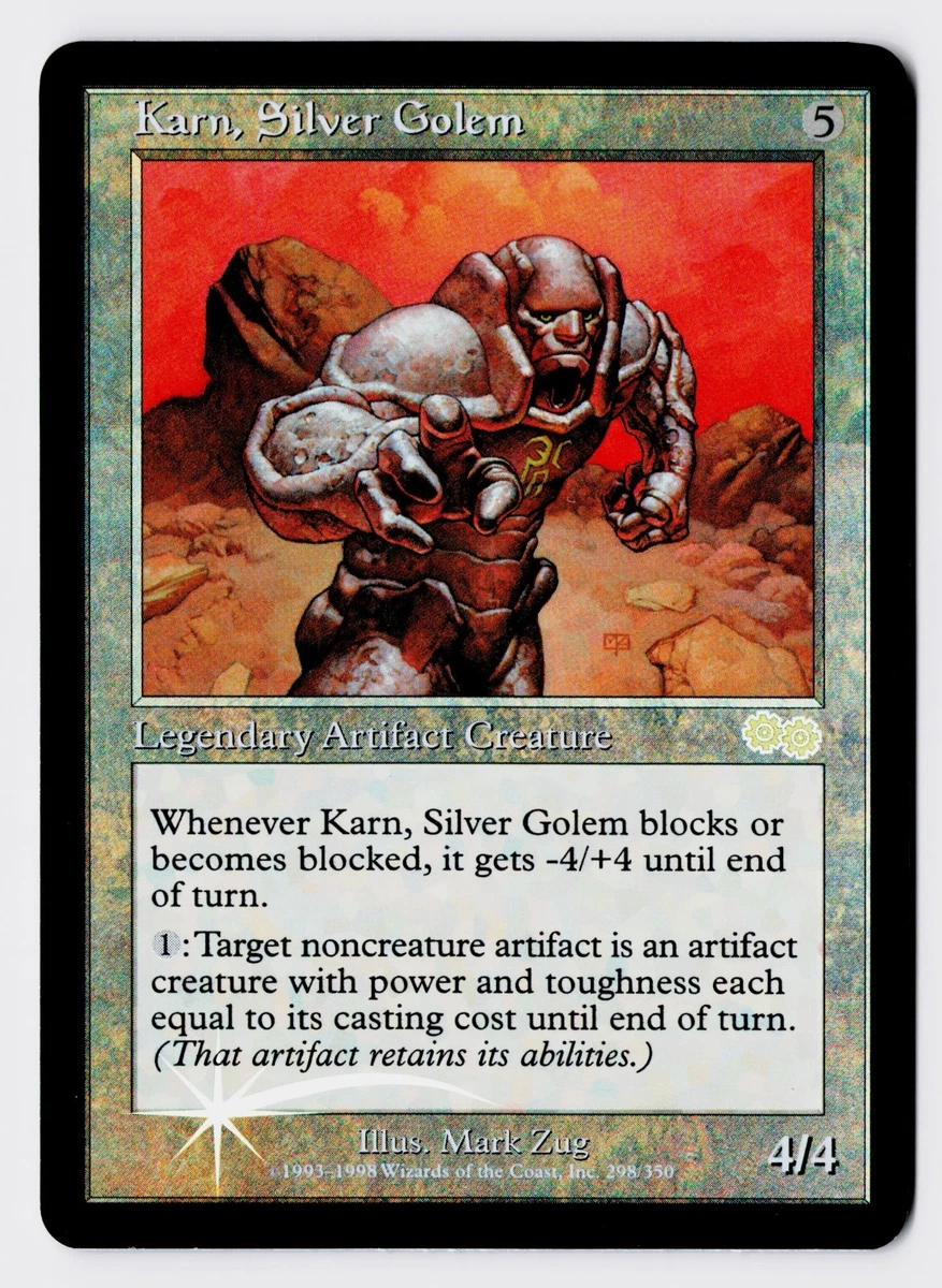 Karn, Silver Golem 298 Arena Promos for sale | eBay