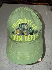 Property of John Deere Hat Cap Strap Back Toddler Size