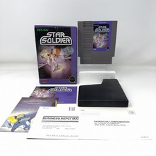 Star Soldier Nintendo Entertainment System NES 1988 Complete CIB